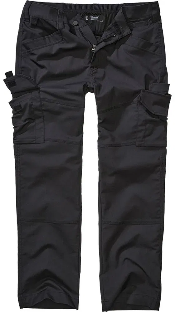 Мужские карго брюки тактические ripstop Brandit, Black