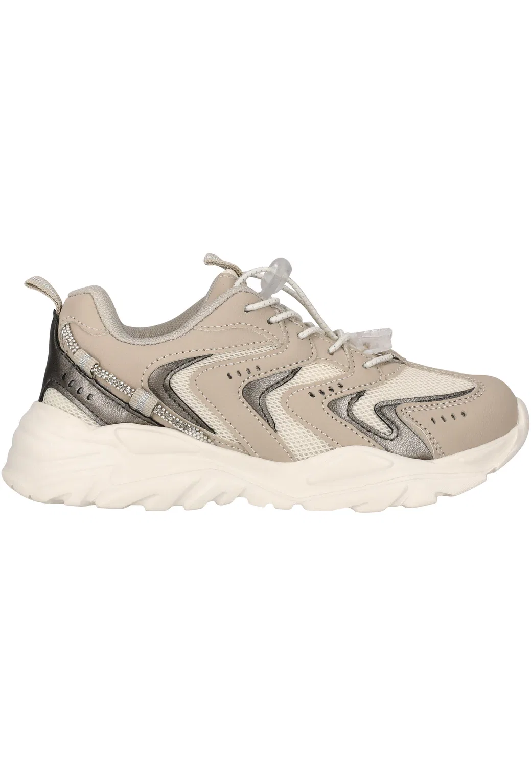 Детские кроссовки с быстрой шнуровкой Envy Endurance, Beige Grau — фото 3