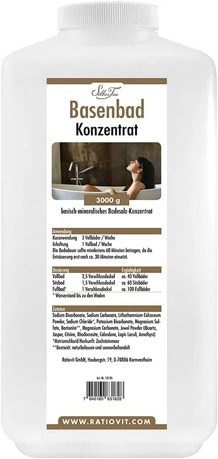 Солевая ванна для тела Basic Bath, Silbertau, 3000 г, Порошок