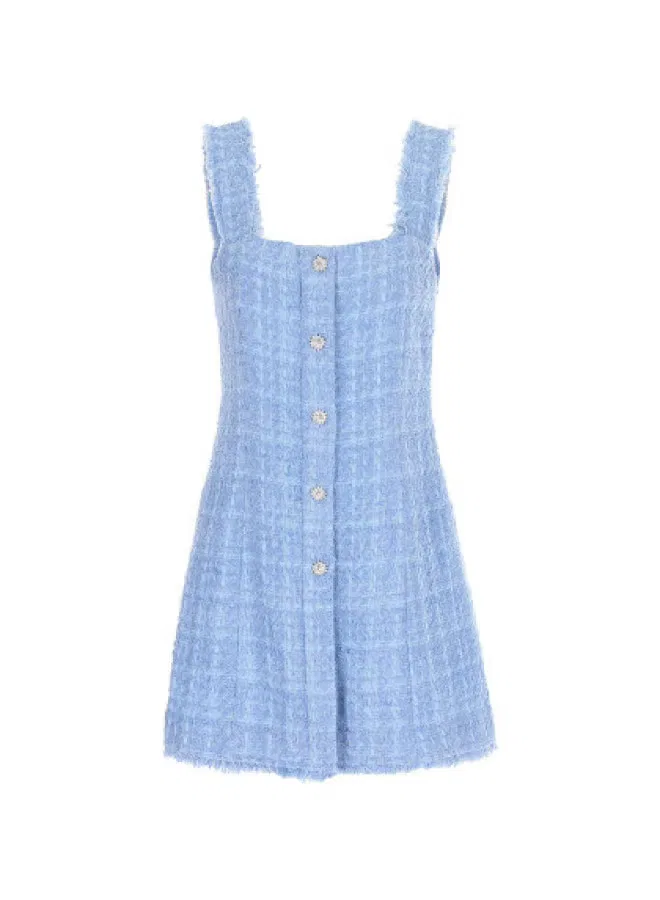 Юбка в клетку Zara, синий