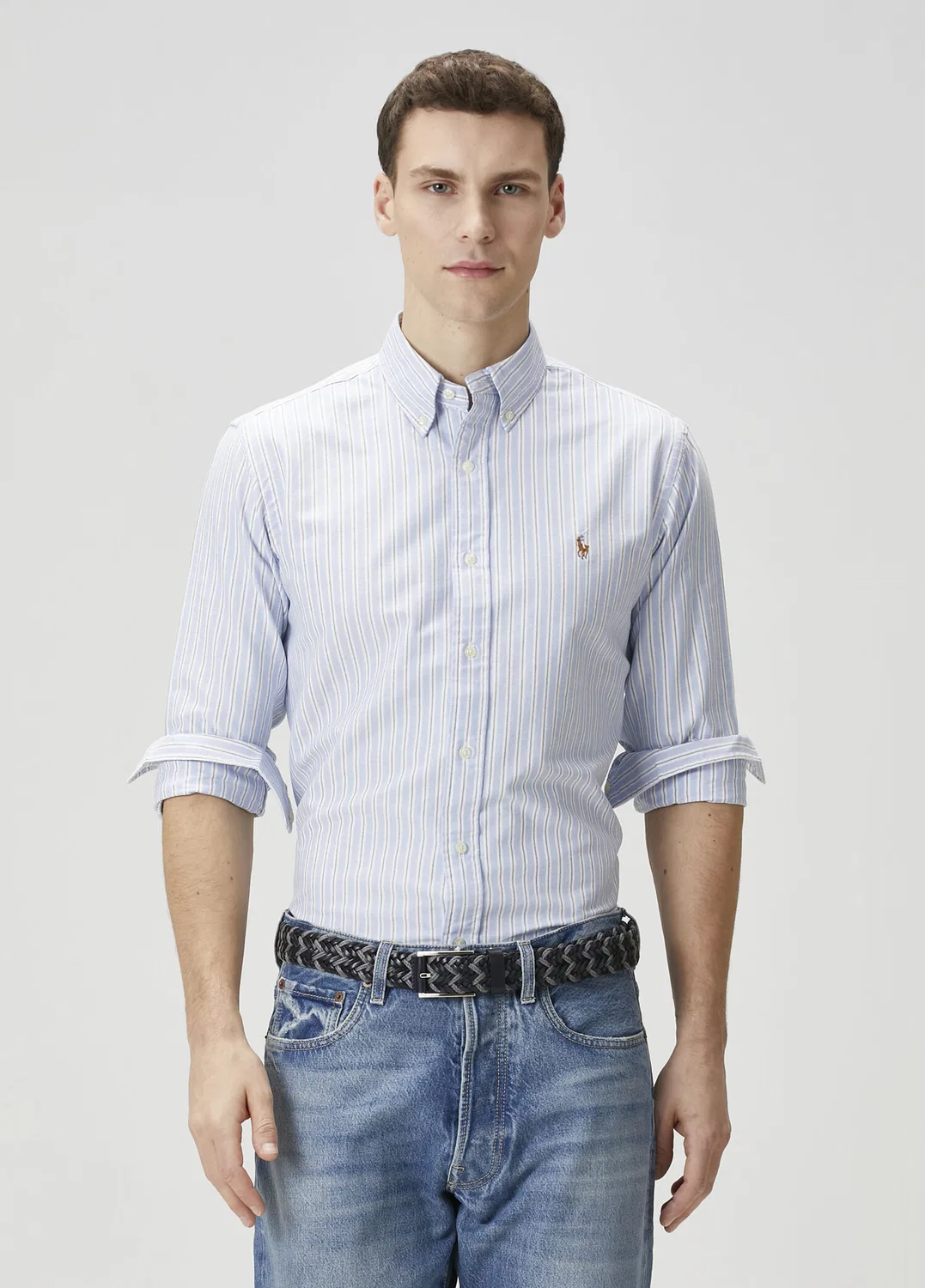 Рубашка поло Polo Ralph Lauren, синий-белый
