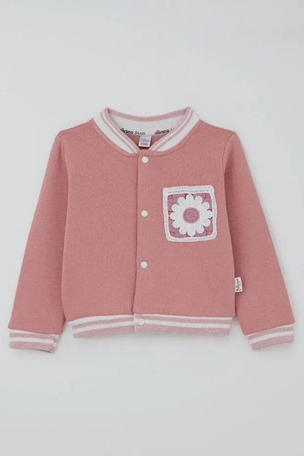 Детский спортивный комплект для девочек с принтом Donino Baby, Rose Dry — фото 2