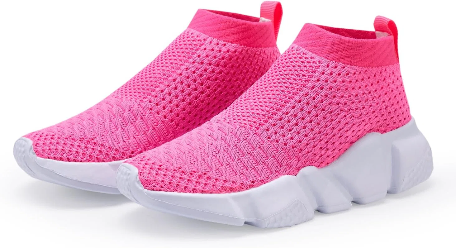Детские кроссовки для девочек с принтом Hetios, Pink