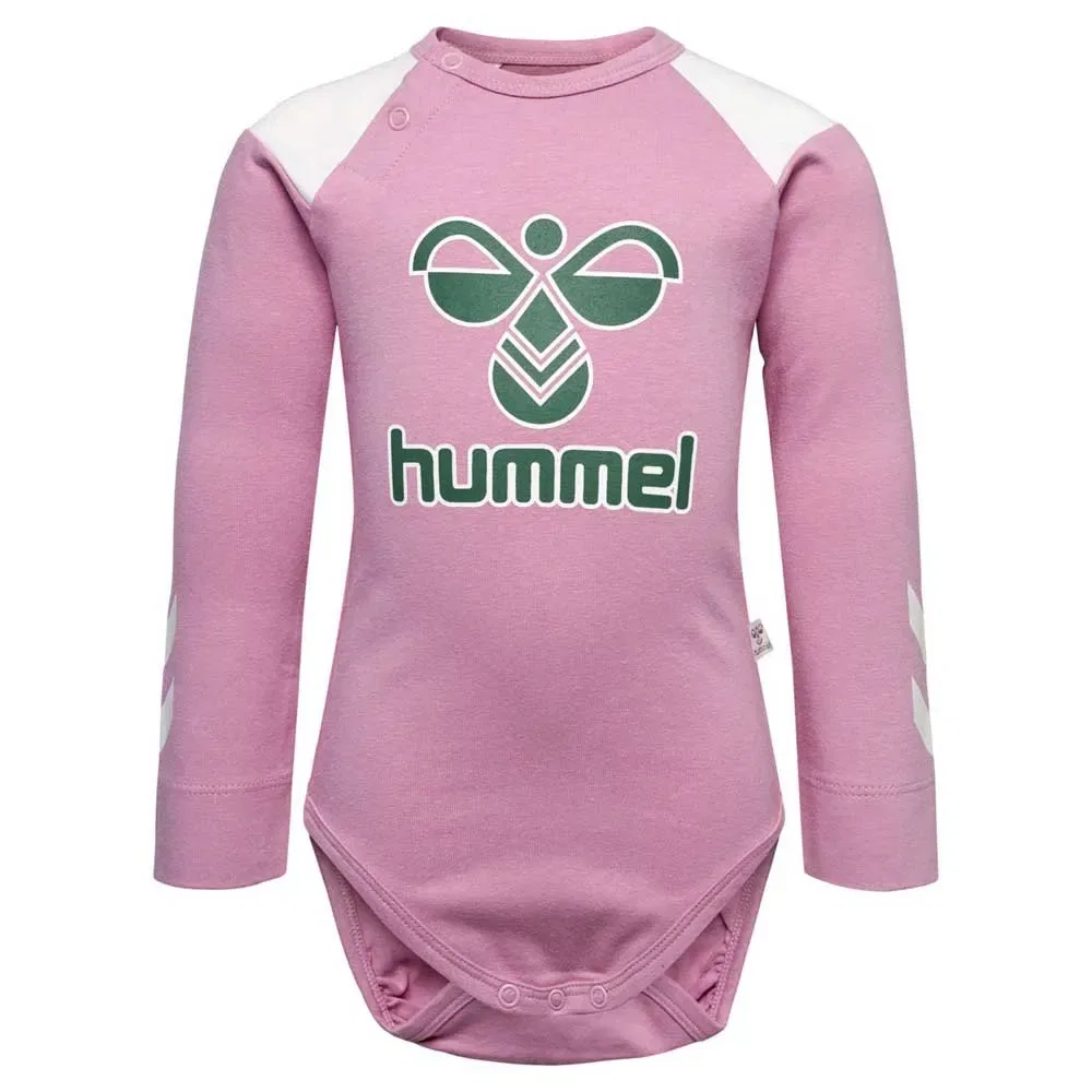 Боди с длинным рукавом Devon Hummel, розовый
