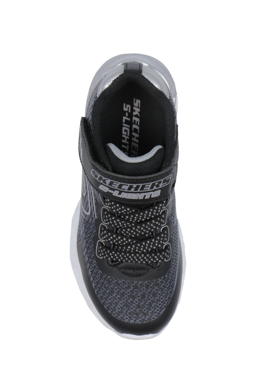 Кроссовки Skechers S Lights Quantroid Vortex 2.0 со светодиодной подсветкой 400604L BKSL — фото 3