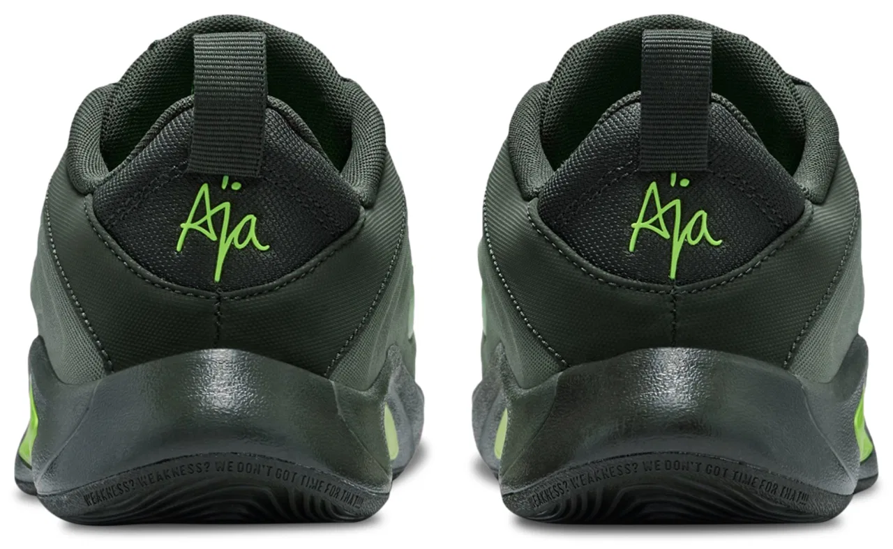 Кроссовки для девочек A'One Nike, цвет Black/Grey/Volt — фото 3