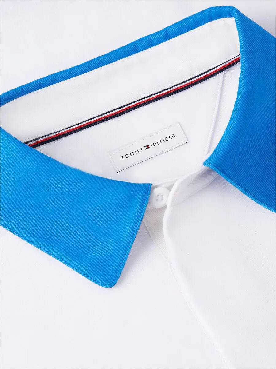 Футболка TOMMY HILFIGER белого цвета — фото 3