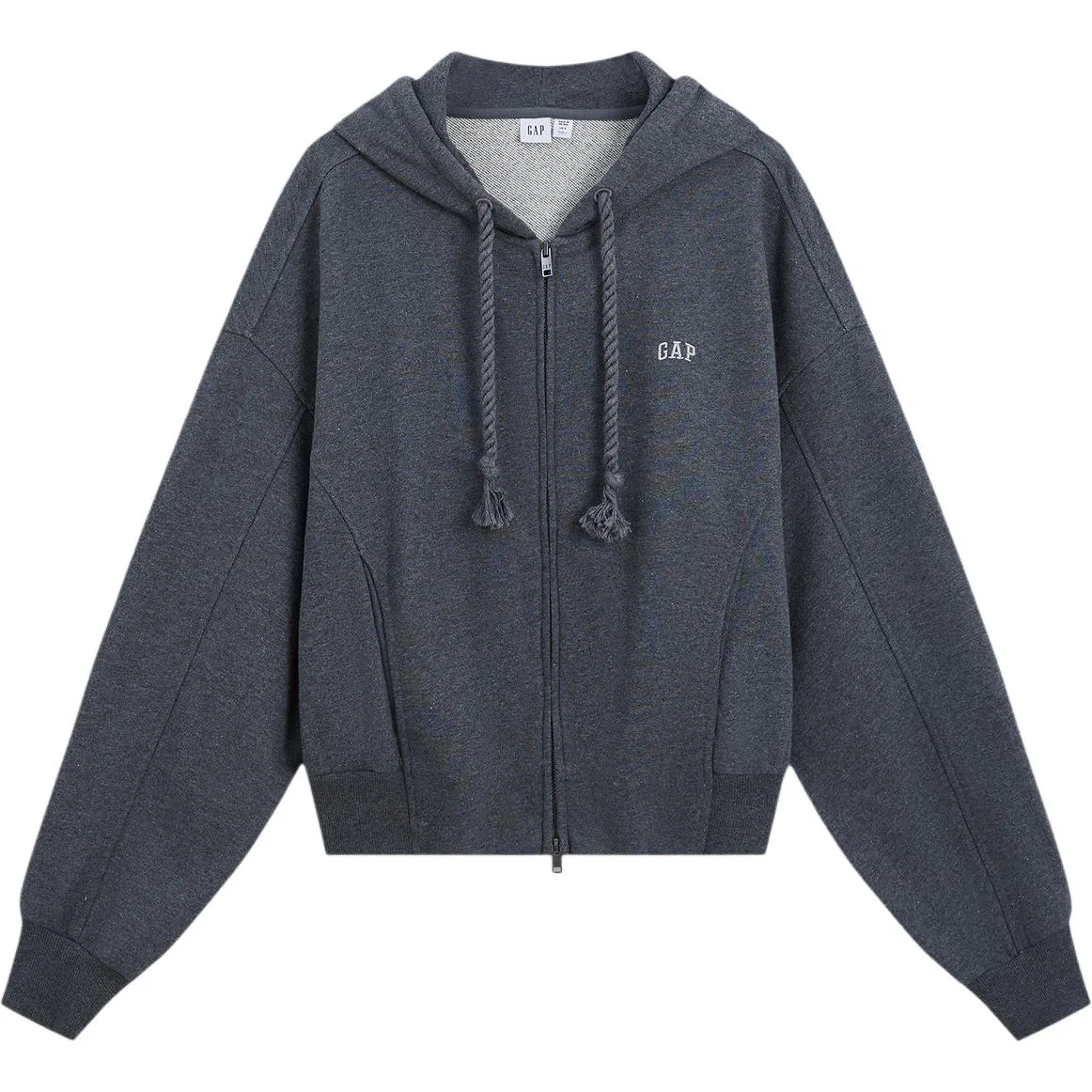Женский худи с капюшоном Dark Gray GAP, Dark Gray