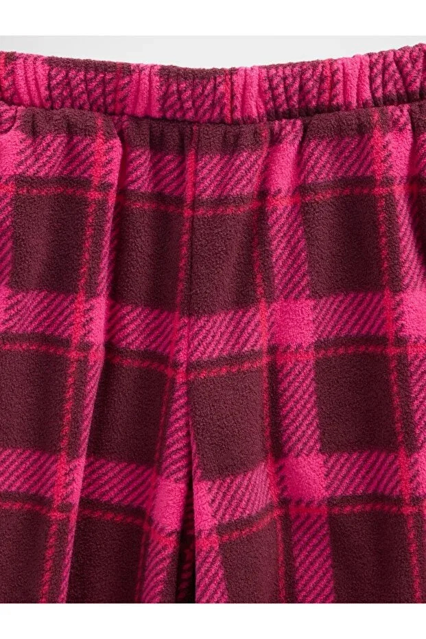 Детские штаны для девочек свободного кроя с принтом Gap, Pink-001 — фото 2