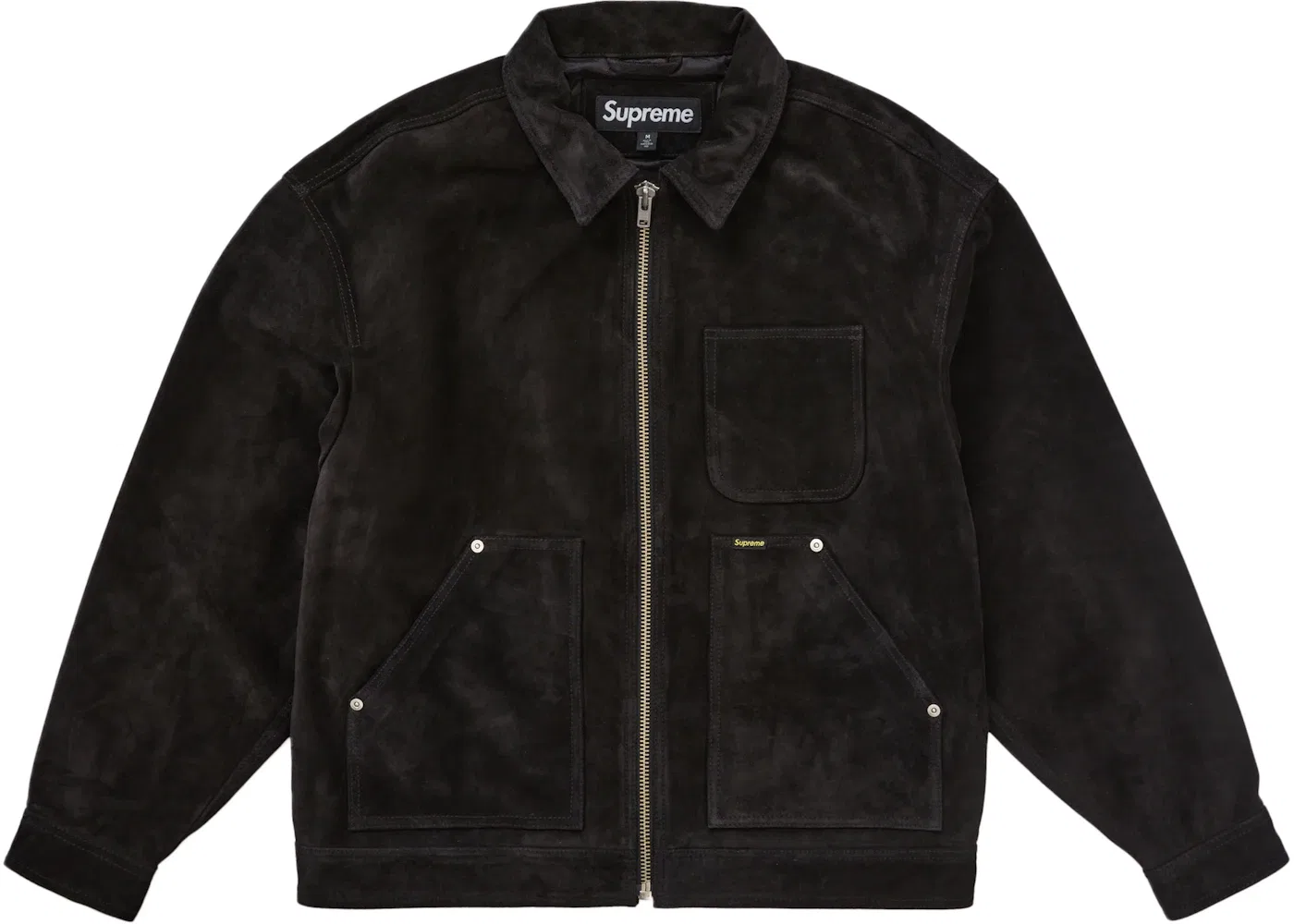 Мужская куртка из замши Supreme Jacket, Black