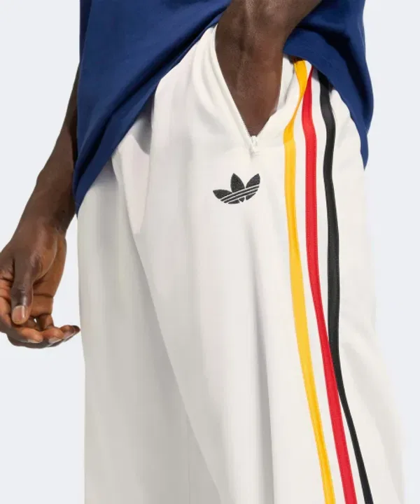 Тренировочные штаны Firebird, Adidas, белый, золотой, красный — фото 3