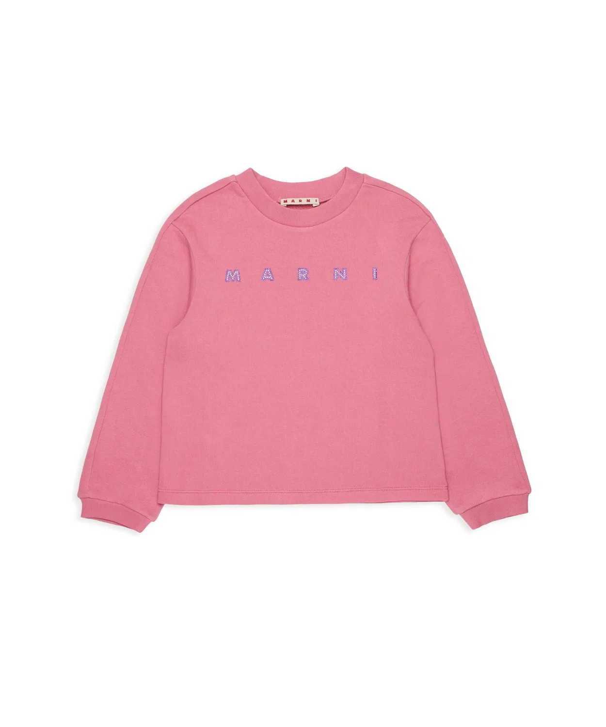 Детский пуловер с длинным рукавомMARNI KID, Pink