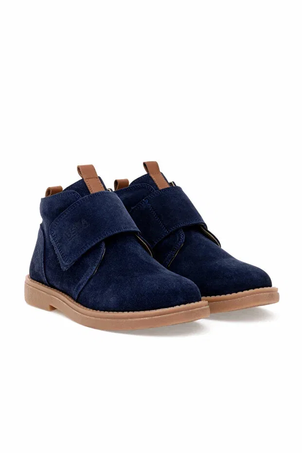 Детские ботинки для девочек на плоской подошве U.S. Polo Assn., Navy Blue