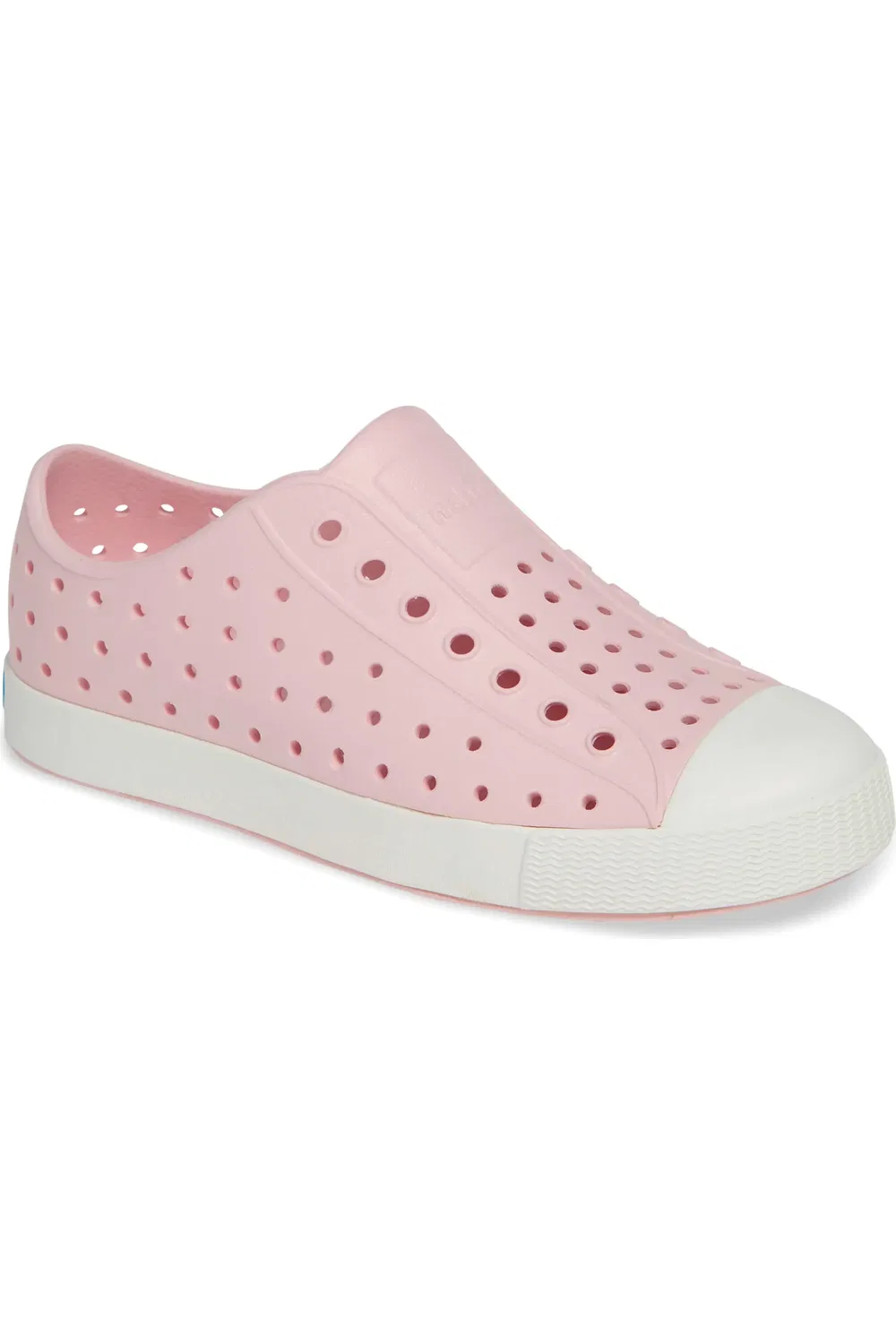 Кеды детские водонепроницаемые Jefferson Slip-On Native Shoes, Milk Pink/Shell White