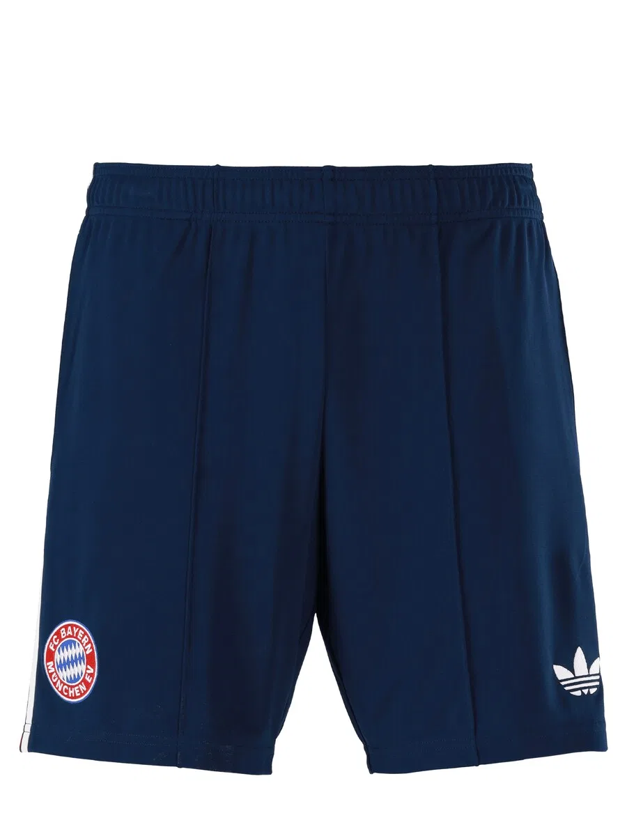 Спортивные шорты ADIDAS ORIGINALS Slim fit 'FC Bayern Munchen 26-27' темно-синего цвета