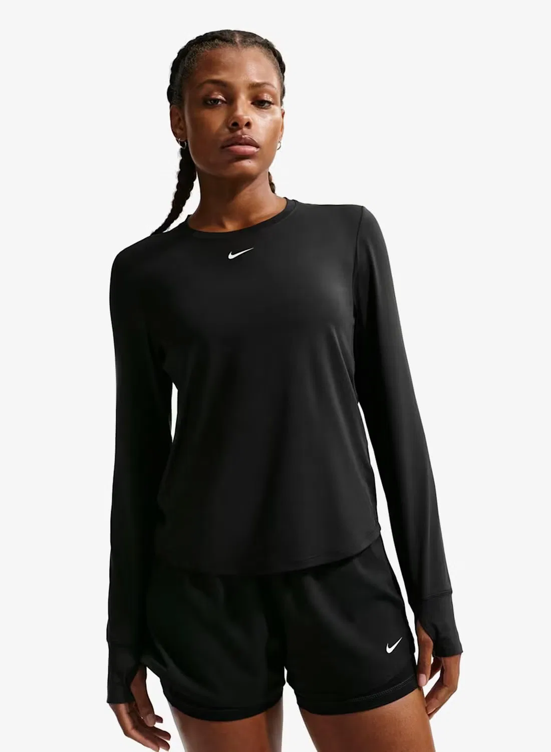 Футболка с быстросохнущей тканью Dri-Fit One Classic Nike, черный