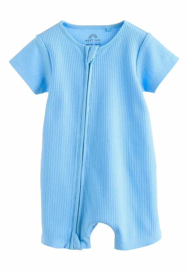 Комплект из 3 боди с коротким рукавом Regular fit Next blue, синий — фото 4