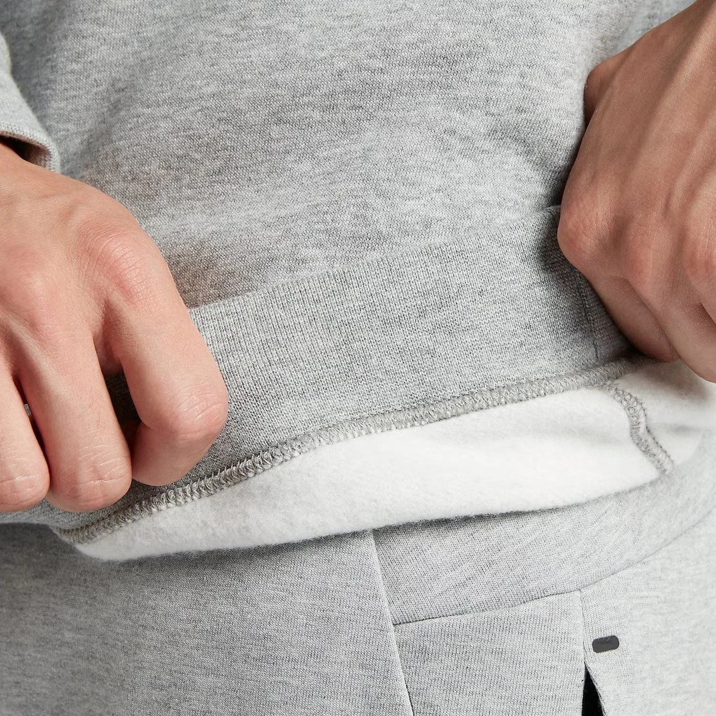 Худи с принтом Just Do It Nike, серый — фото 2