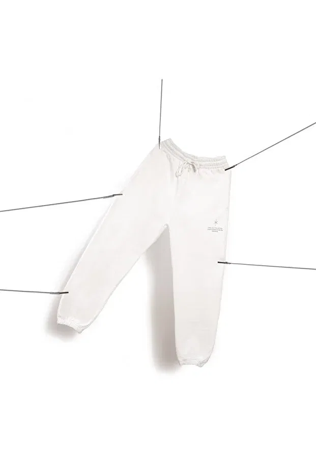 Детские спортивные штаны для девочек хлопковые Aslı Yarış, White
