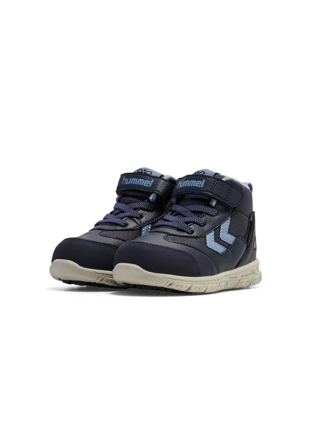 Зимняя обувь Crosslite Mid Tex для младенцев, унисекс - детская обувь Hummel, Ombre Blue — фото 2