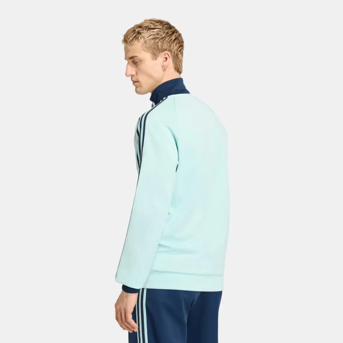Мужская куртка из полиэстера Германия adidas Originals, Azul — фото 2