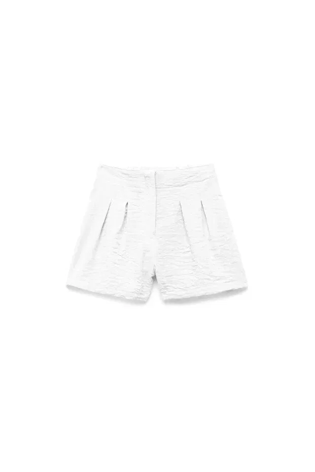Детские шорты для девочек с текстурой Koton, White