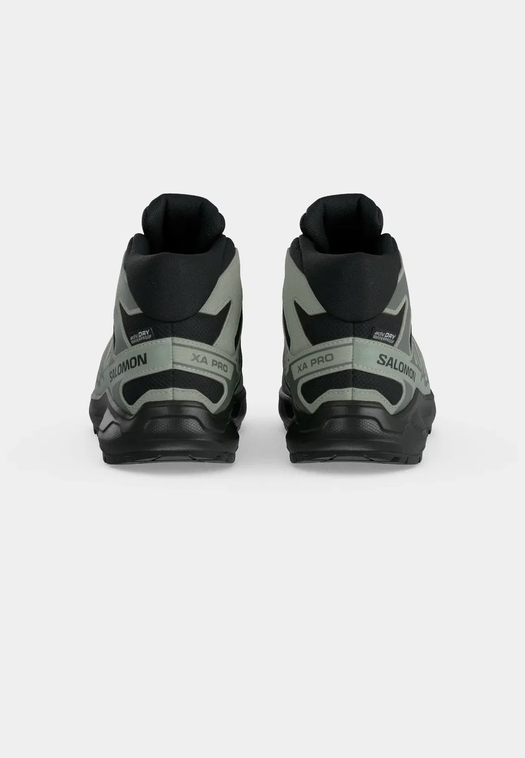 Водонепроницаемые унисекс походные ботинки Xa Pro Mid Salomon, Black/Sedona Sage/Wrought Iron — фото 4