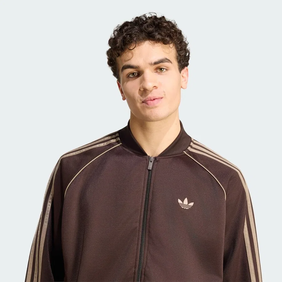 Куртка ADIDAS ORIGINALS Between-Season Jacket 'SST TT' золотого цвета — фото 4