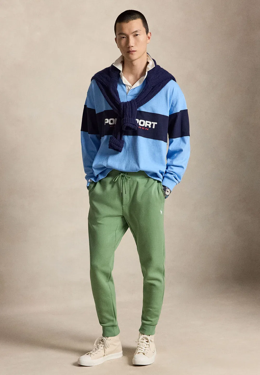 Спортивные штаны - спортивные штаны Polo Ralph Lauren, Outback Green/C1730 — фото 2
