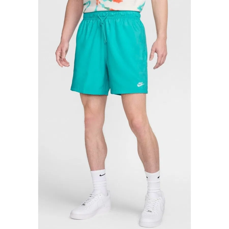 Шорты спортивные с сетчатым подкладом Sportswear Club Flow Versatile Weave Nike, Бирюзовый