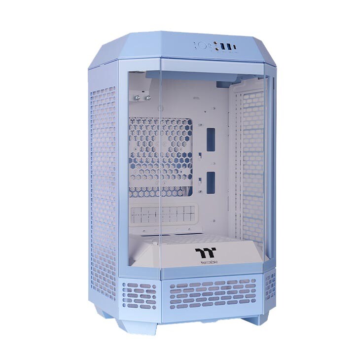 

Корпус Thermaltake The Tower 250, Mini Tower, голубой