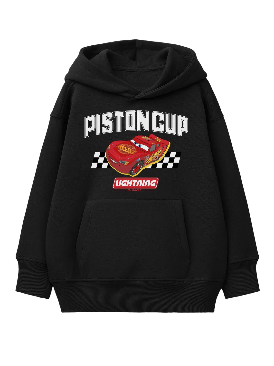 Худи Cars Piston Cup Rags & Rascals, черный