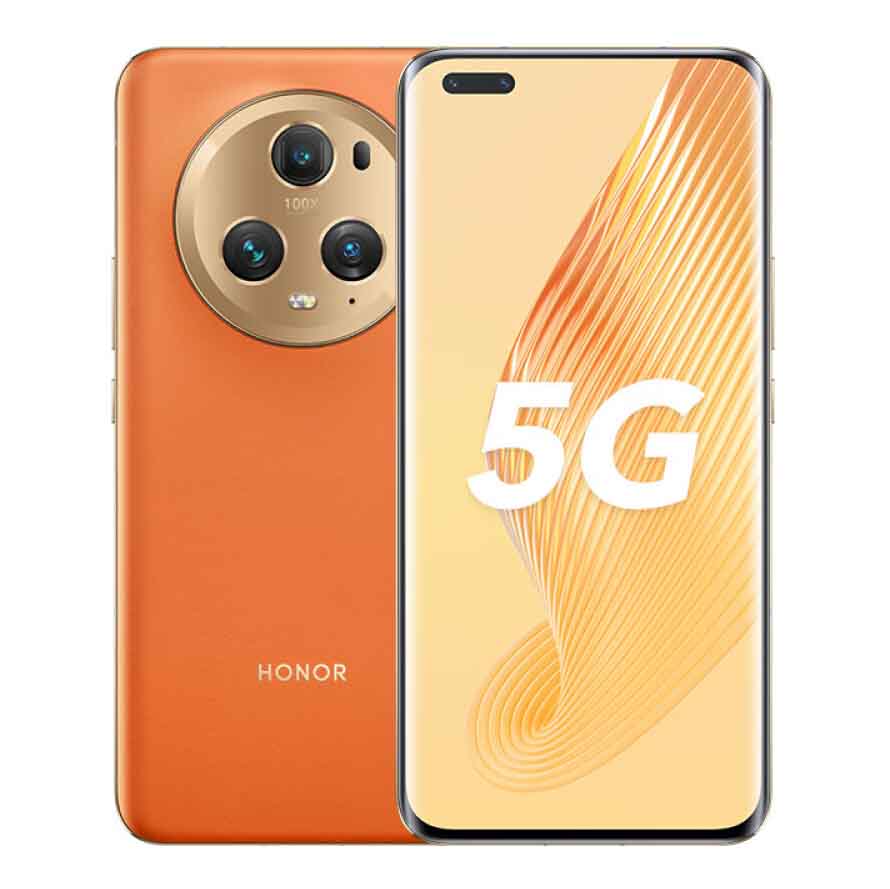 Смартфон Honor Magic5 Pro, 16Гб/512Гб, 2 Nano-SIM, оранжевый - фото