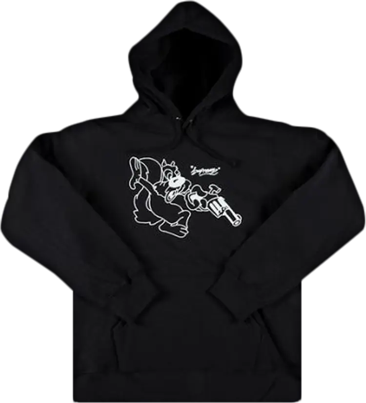 

Толстовка Supreme Lee Hooded Sweatshirt 'Black', черный