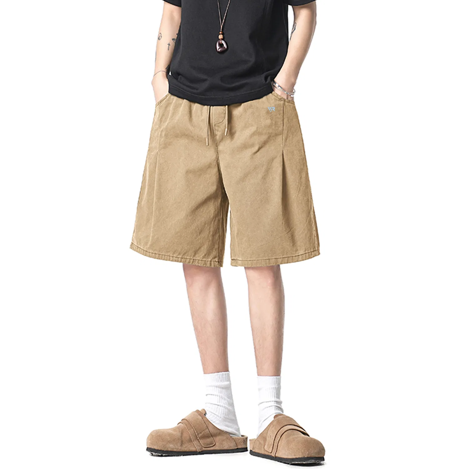 Детские шорты прямого кроя Light Khaki WARRIOR