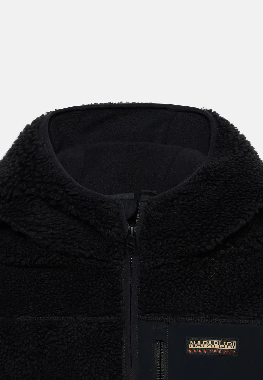Худи Yupi унисекс - флисовая куртка Napapijri, Black — фото 3