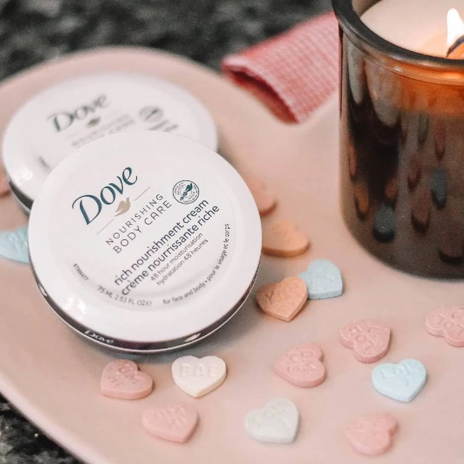 Крем для тела Dove Intensive Body Cream Nourishing Body Care, 250 мл — фото 2