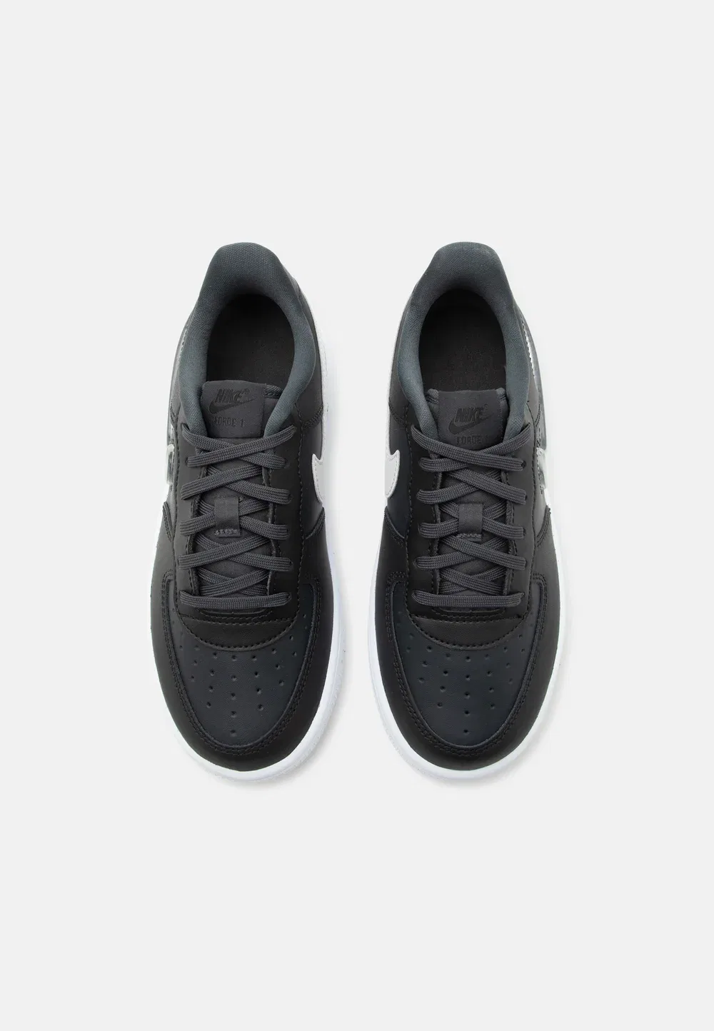 Кроссовки Force 1 Lace унисекс Nike Sportswear, Dark Smoke Grey/Vast Grey/Black/White — фото 4