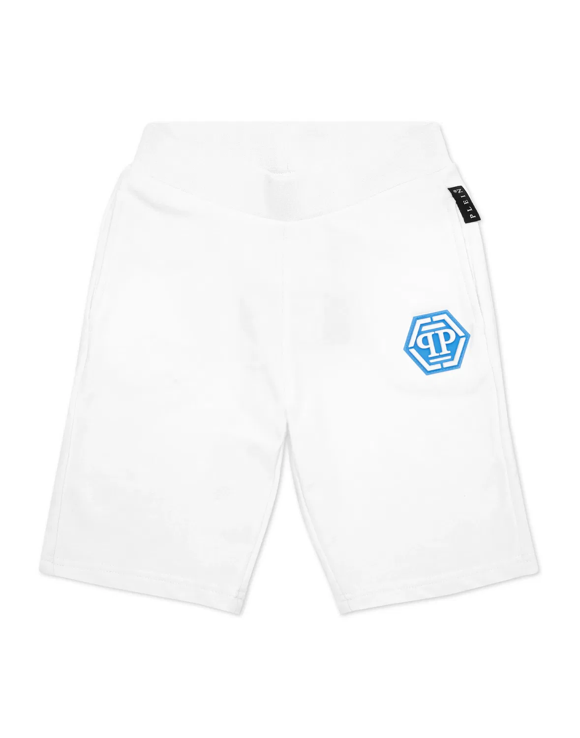 Детские шорты свободного кроя с принтом Iconic Plein PHILIPP PLEIN, White