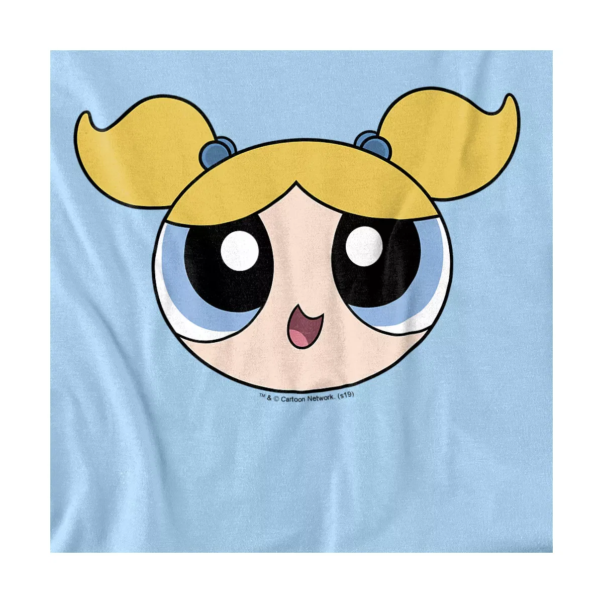 Детское боди с коротким рукавом Powerpuff Girls Bubbles The Powerpuff Girls, Light Blue — фото 2