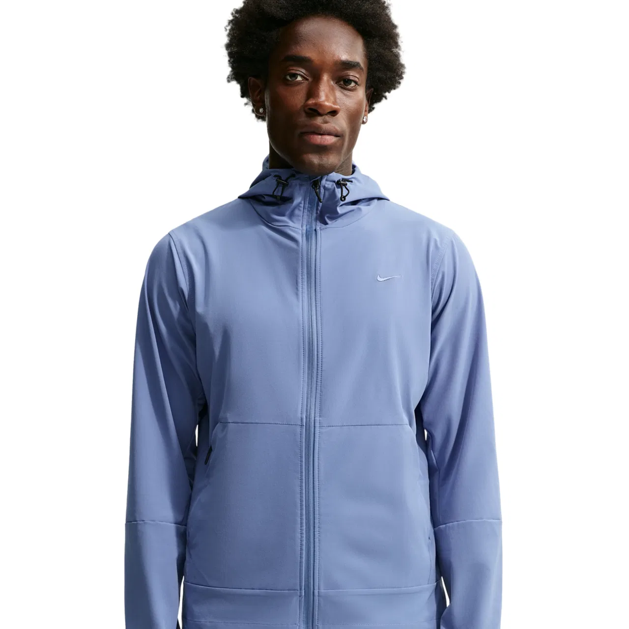 Мужская куртка с капюшоном и водоотталкивающей пропиткой Nike Unlimited Jacket, Nike, Indigo Storm Black Indigo Storm