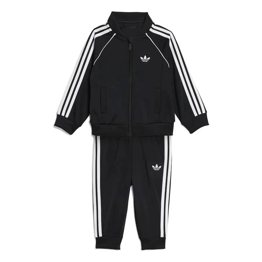 Детский спортивный костюм с длинным рукавом adidas KD1029, Черный