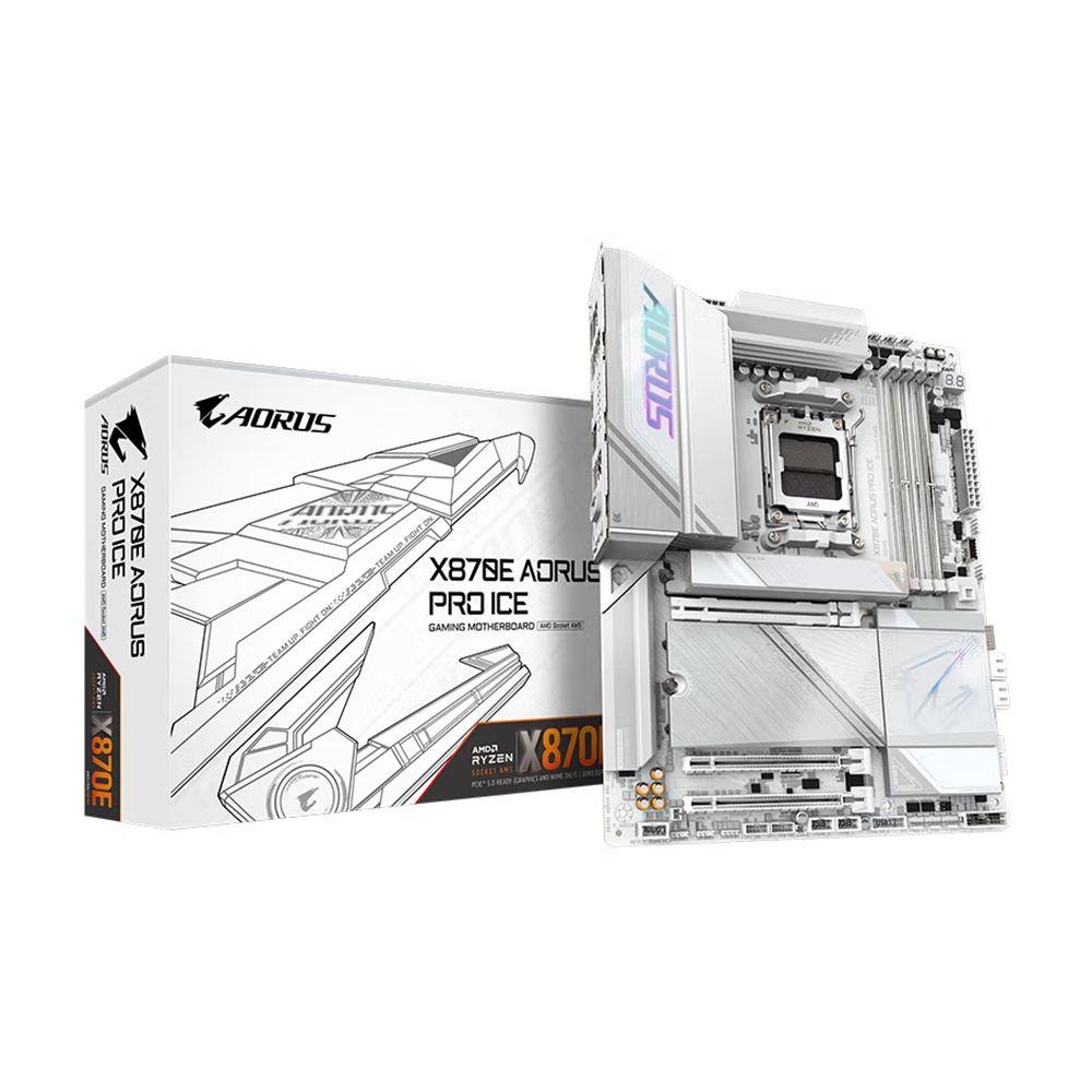 

Материнская плата Gigabyte X870E AORUS PRO ICE, AM5, DDR5, Wi-Fi