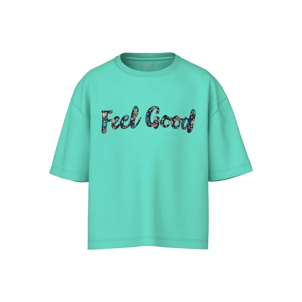 Детская футболка с принтом Vonaya Name it, Green