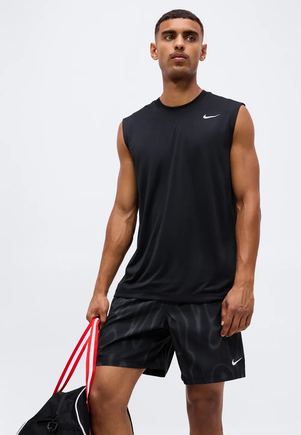 Формовые шорты - спортивные шорты Nike Performance, Black/White — фото 4