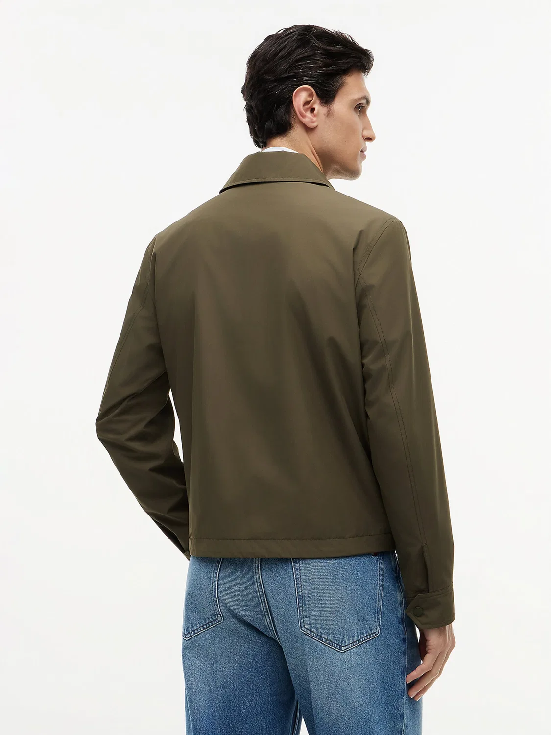 Куртка Tommy Hilfiger Inter-Season Jacket Ivy, зеленый — фото 4