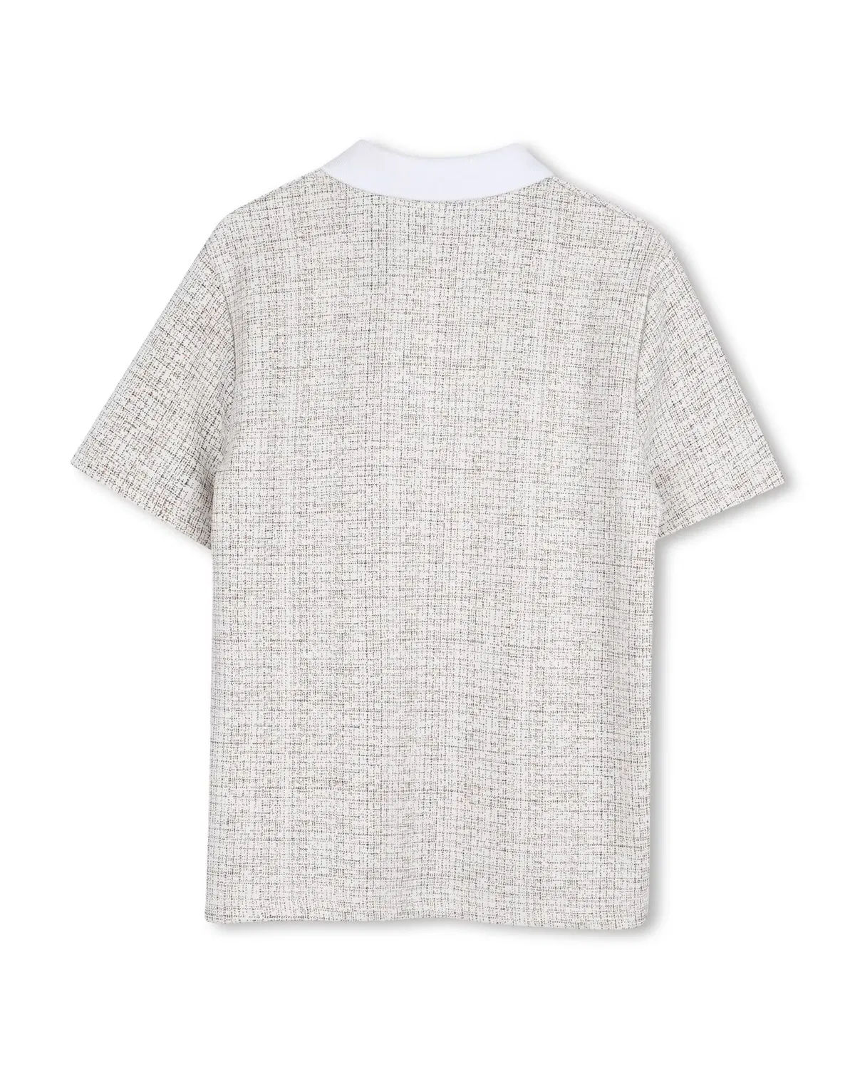 Детский поло для мальчиков с микроклеткой BOSS Kidswear, Crudo — фото 3