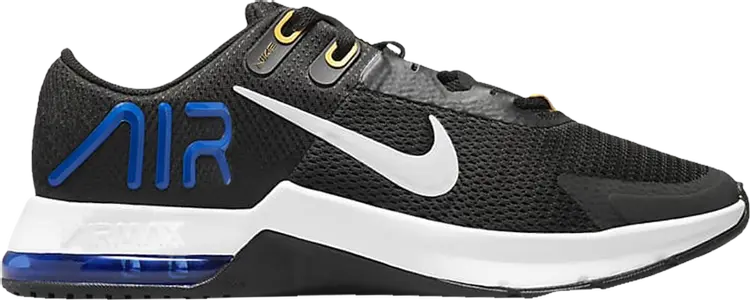 

Кроссовки Nike Air Max Alpha Trainer 4 'Black Racer Blue', черный