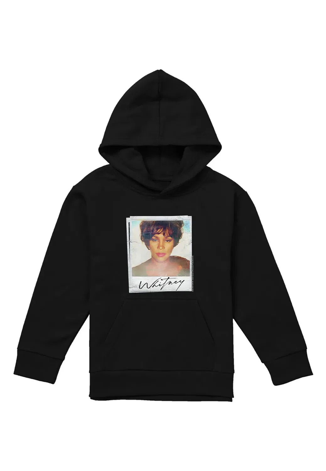 Детский худи с принтом Snapshot Whitney Houston, Black
