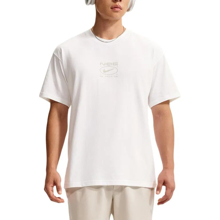 Мужская футболка хлопковая Nike Club, Ecru